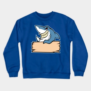 Shark Hold Wood Crewneck Sweatshirt